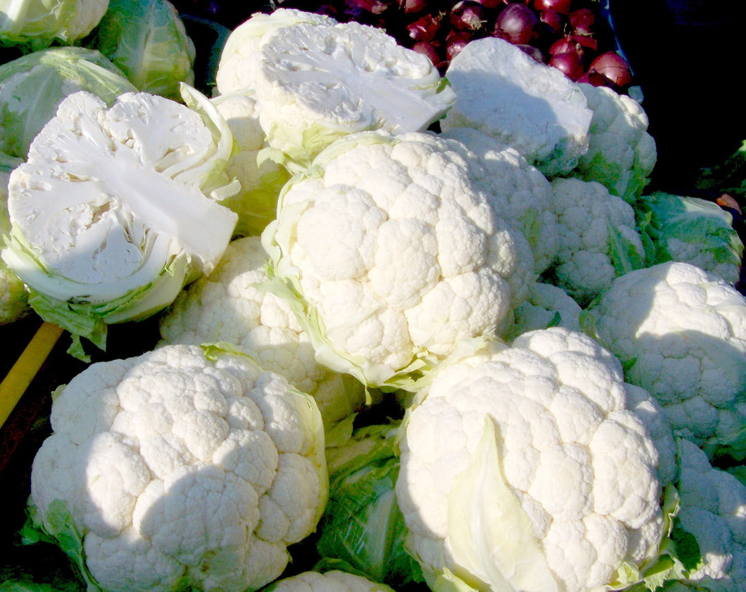100 Organic Snowball Cauliflower Vegetable Seeds