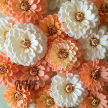 Load image into Gallery viewer, 100  Peaches and Cream Zinnia Flower Seeds
